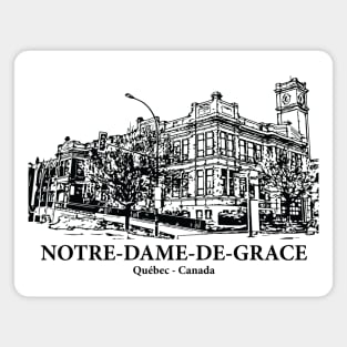 Notre-Dame-de-Grâce - Québec Magnet